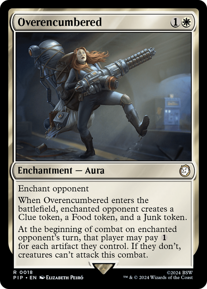 Overencumbered [Fallout] Magic: The Gathering