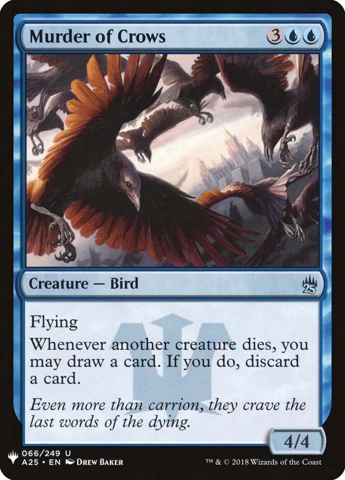 Murder of Crows [Mystery Booster] Magic: The Gathering