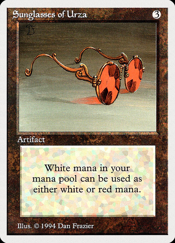 Sunglasses of Urza [Summer Magic / Edgar] Magic: The Gathering