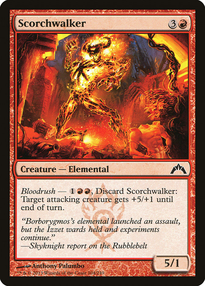Scorchwalker [Gatecrash] Magic: The Gathering