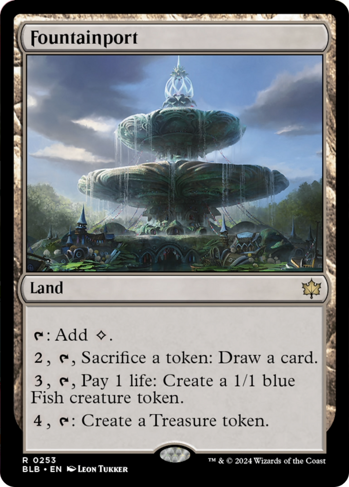 Fountainport [Bloomburrow] Magic: The Gathering