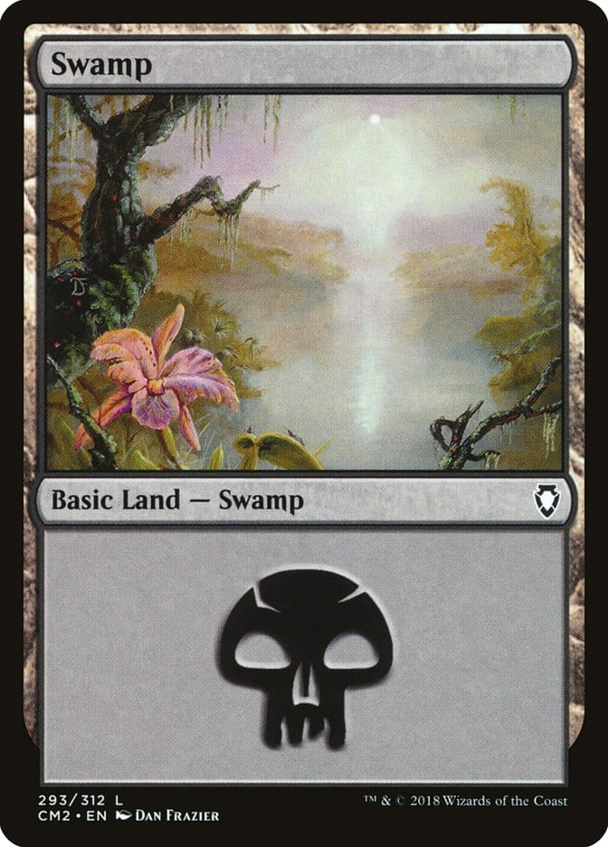 Swamp (293) [Commander Anthology Volume II] Magic: The Gathering