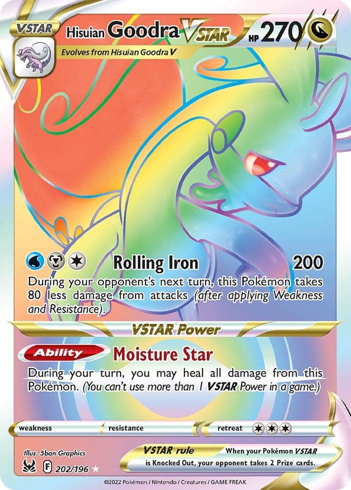 Hisuian Goodra VSTAR (202/196) [Sword & Shield: Lost Origin] Pokémon