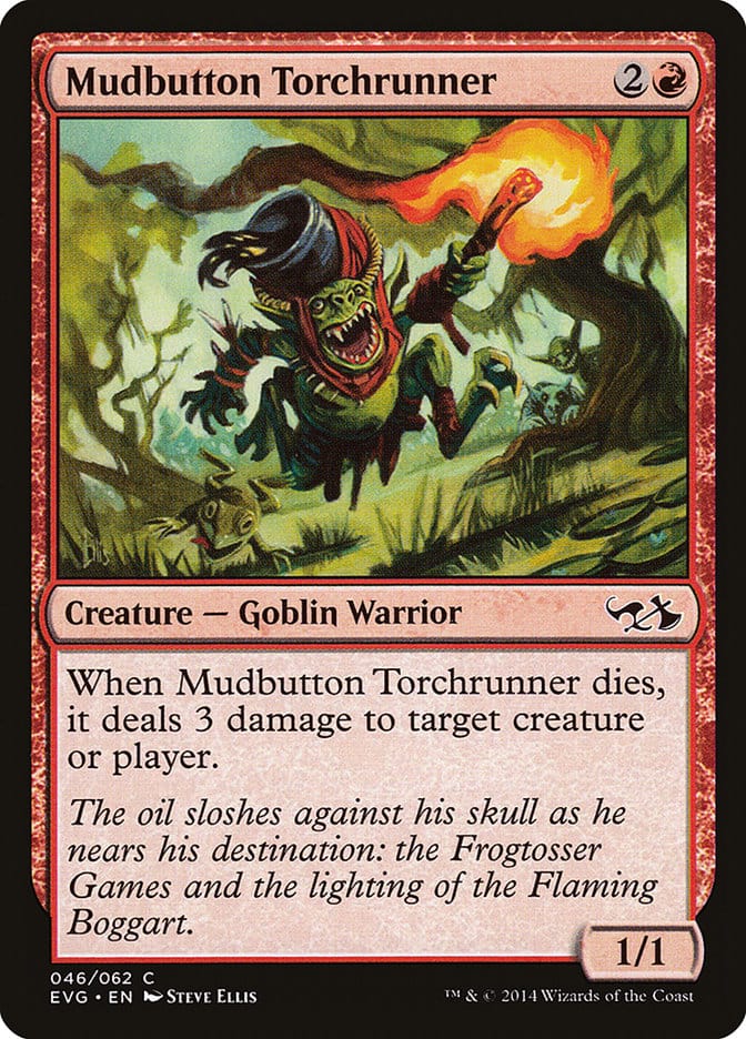 Mudbutton Torchrunner (Elves vs. Goblins) [Duel Decks Anthology] Magic: The Gathering
