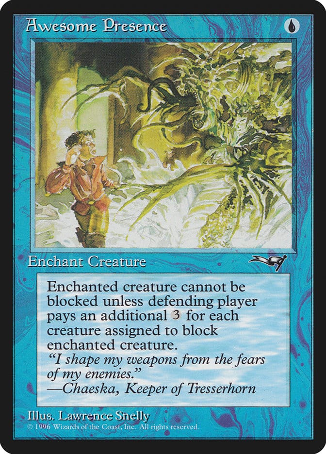 Awesome Presence (Creature Side) [Alliances] Magic: The Gathering