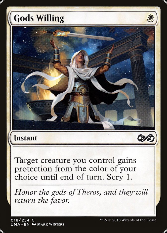 Gods Willing [Ultimate Masters] Magic: The Gathering