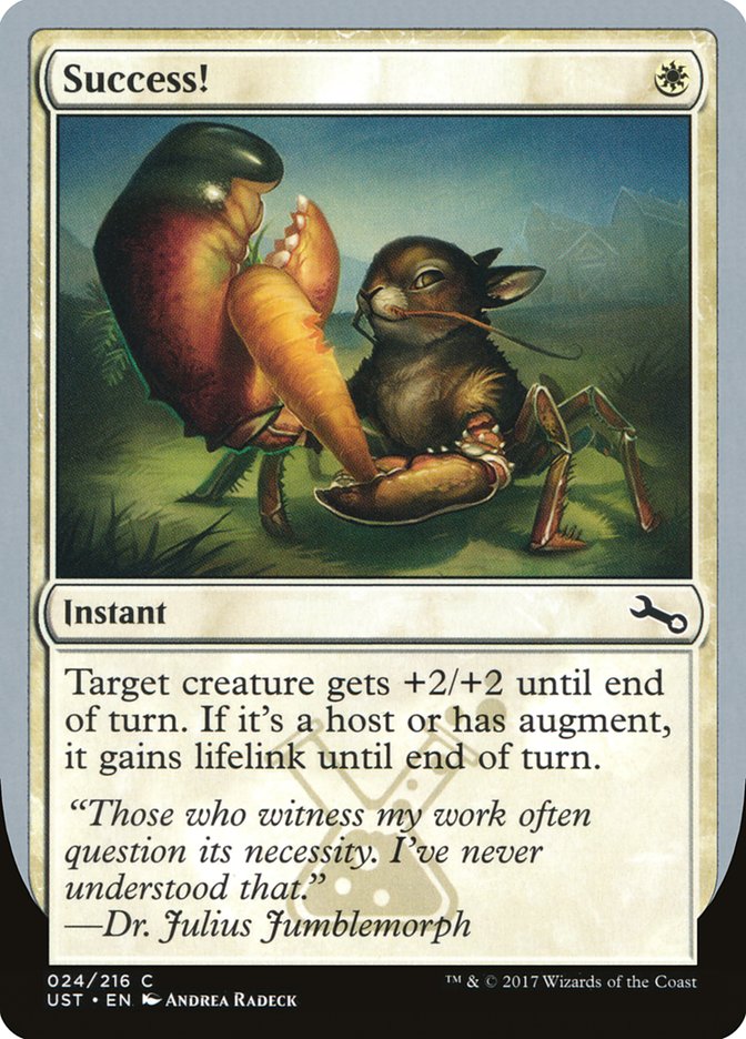 Success! [Unstable] Magic: The Gathering