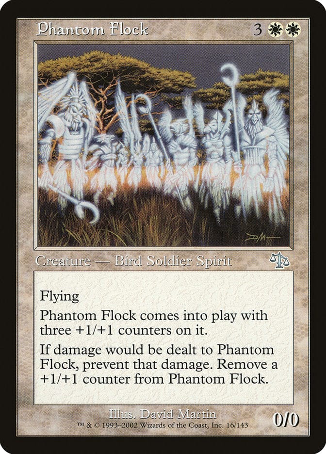 Phantom Flock [Judgment] Magic: The Gathering
