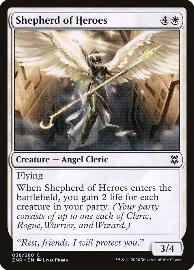 Shepherd of Heroes [Zendikar Rising] Magic: The Gathering