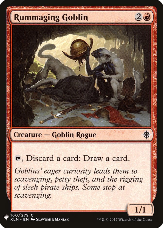 Rummaging Goblin [Mystery Booster] Magic: The Gathering
