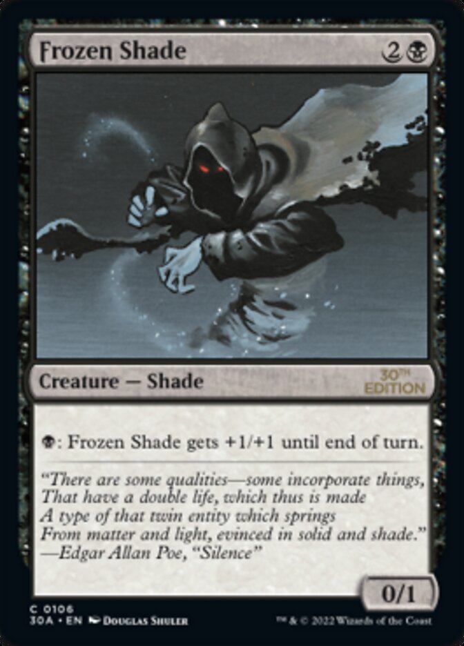 Frozen Shade [30th Anniversary Edition] Magic: The Gathering