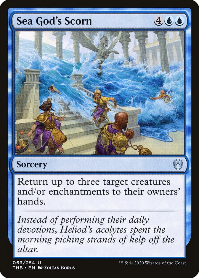 Sea God's Scorn [Theros Beyond Death] Magic: The Gathering