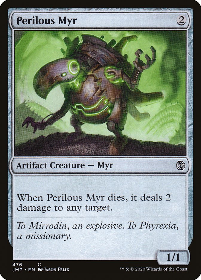 Perilous Myr [Jumpstart] Magic: The Gathering