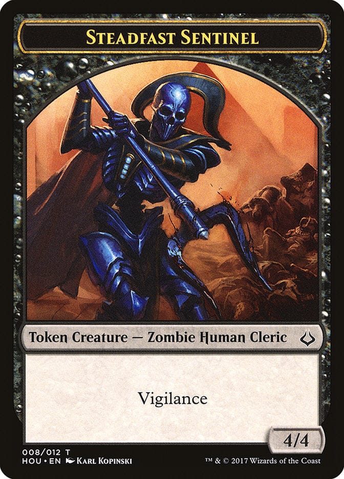 Steadfast Sentinel Token [Hour of Devastation Tokens] Magic: The Gathering