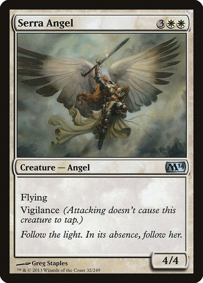Serra Angel [Magic 2014] Magic: The Gathering