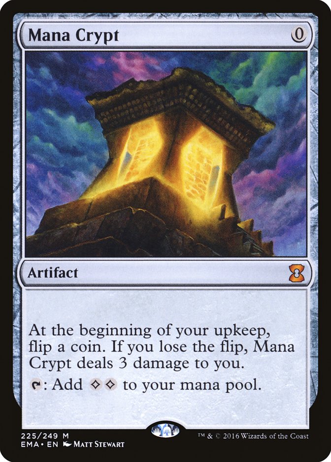 Mana Crypt [Eternal Masters] Magic: The Gathering