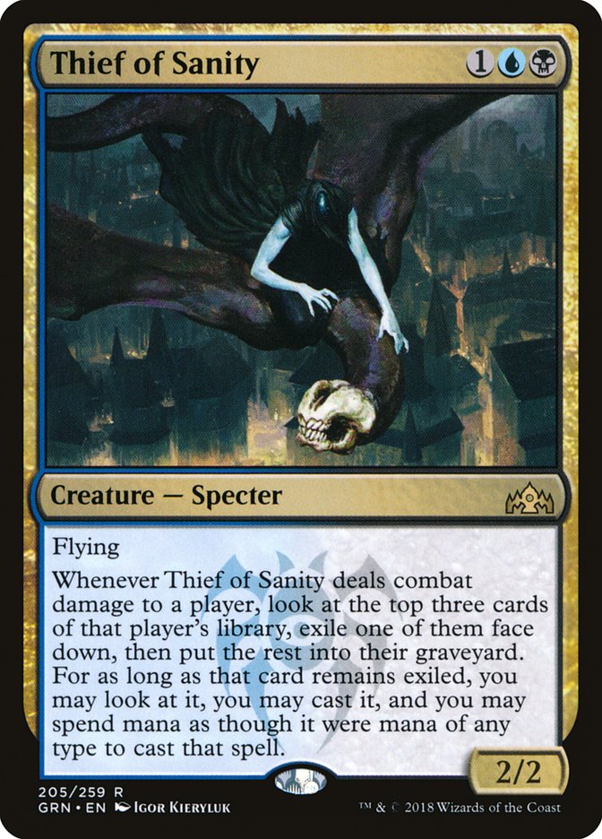 Thief of Sanity [Guilds of Ravnica] Magic: The Gathering
