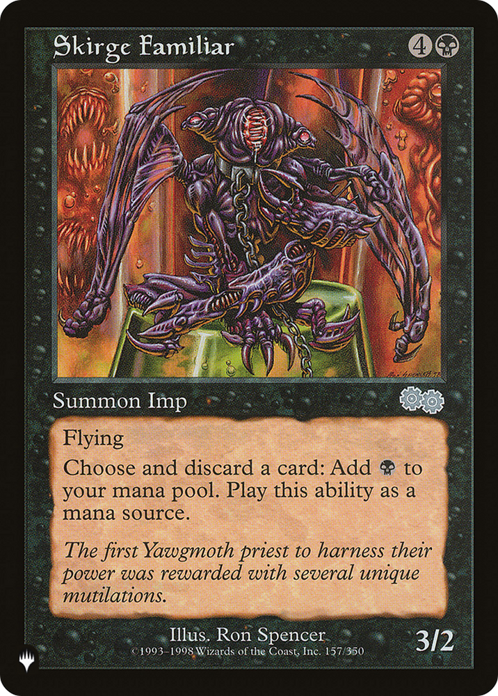 Skirge Familiar [The List] Magic: The Gathering