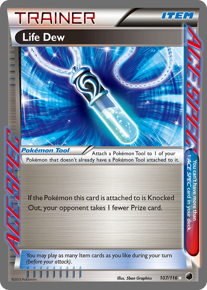 Life Dew (107/116) [Black & White: Plasma Freeze] Pokémon