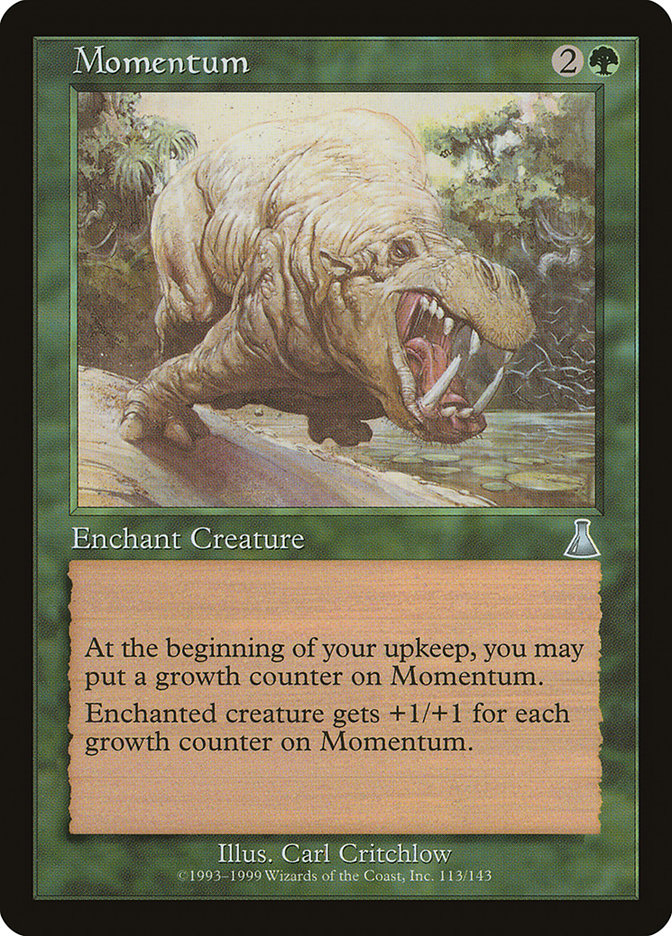 Momentum [Urza's Destiny] Magic: The Gathering