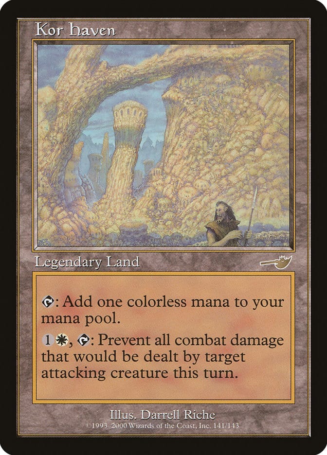 Kor Haven [Nemesis] Magic: The Gathering