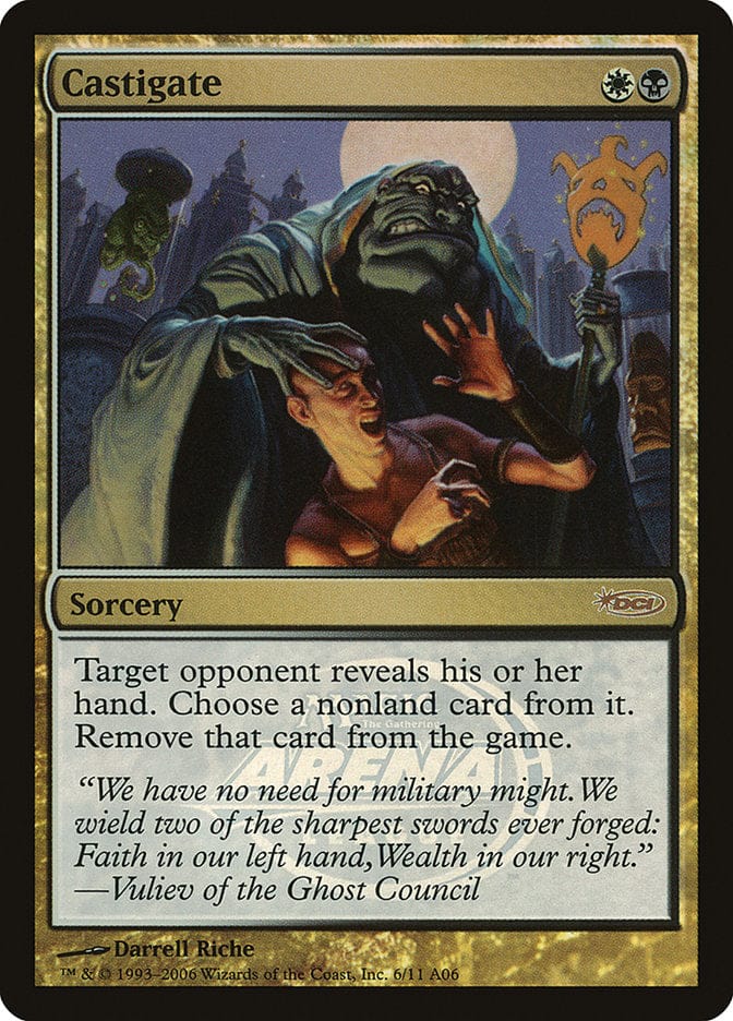 Castigate [Arena League 2006] Magic: The Gathering