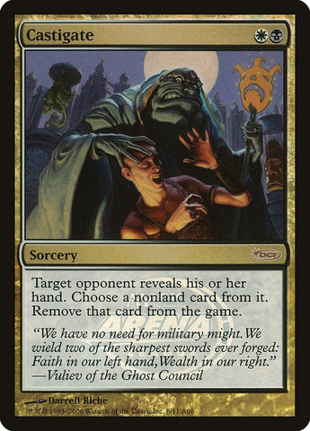 Castigate [Arena League 2006] Magic: The Gathering