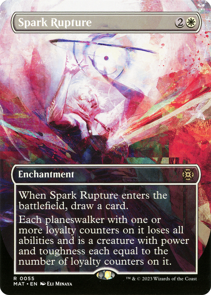 Spark Rupture (Borderless) [March of the Machine: The Aftermath] Magic: The Gathering