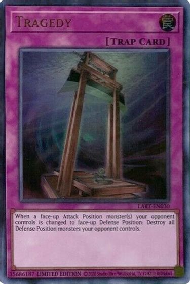 Tragedy [LART-EN030] Ultra Rare Yu-Gi-Oh!