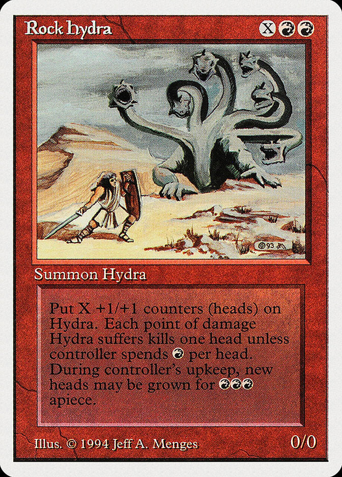 Rock Hydra [Summer Magic / Edgar] Magic: The Gathering
