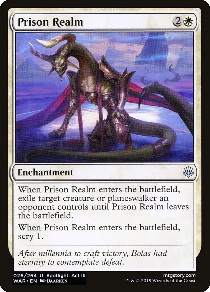Prison Realm [War of the Spark] Magic: The Gathering