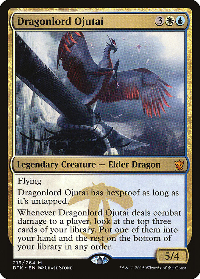 Dragonlord Ojutai [Dragons of Tarkir] Magic: The Gathering