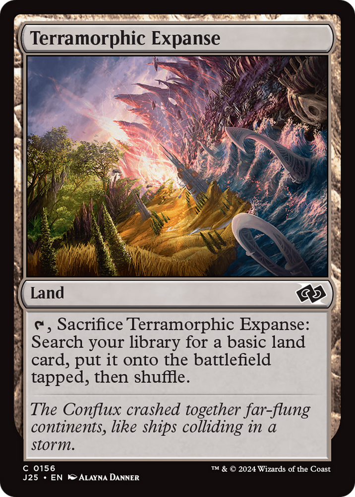 Terramorphic Expanse [Foundations Jumpstart] Magic: The Gathering