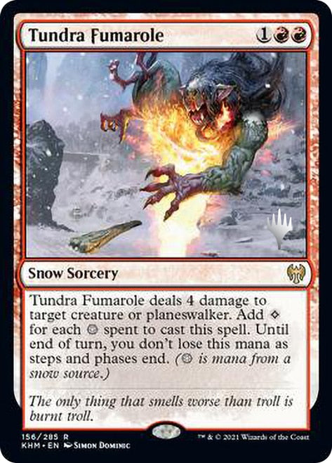 Tundra Fumarole (Promo Pack) [Kaldheim Promos] Magic: The Gathering