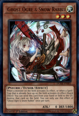 Ghost Ogre & Snow Rabbit [DUDE-EN001] Ultra Rare - Yugioh Cards For Your TCG Needs!