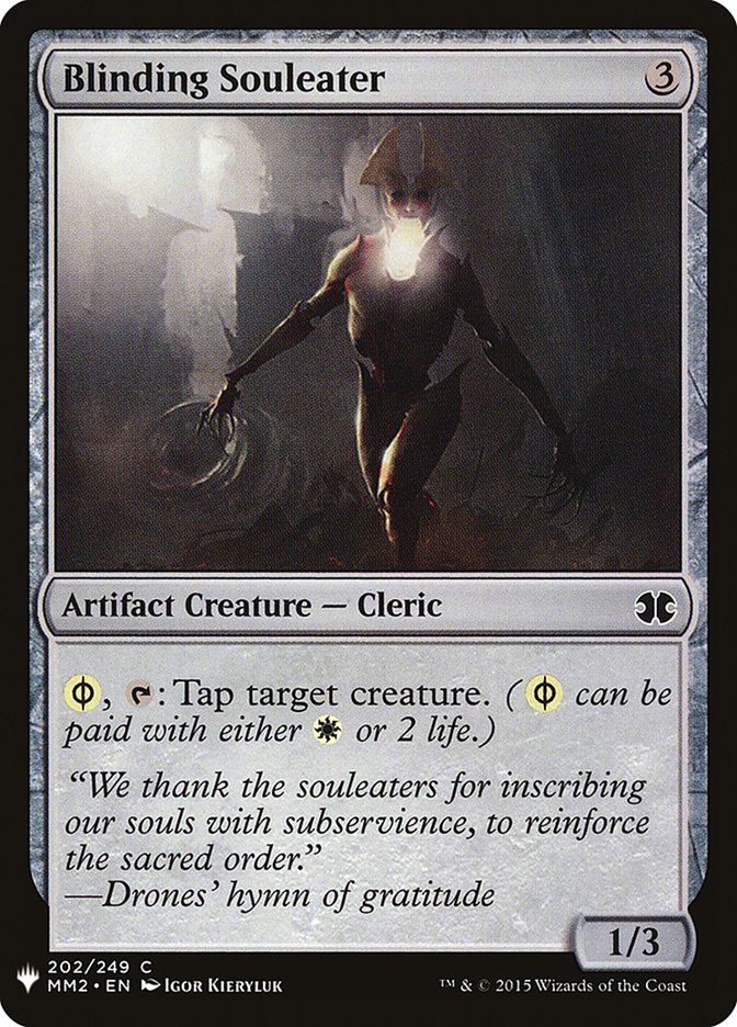 Blinding Souleater [Mystery Booster] Magic: The Gathering