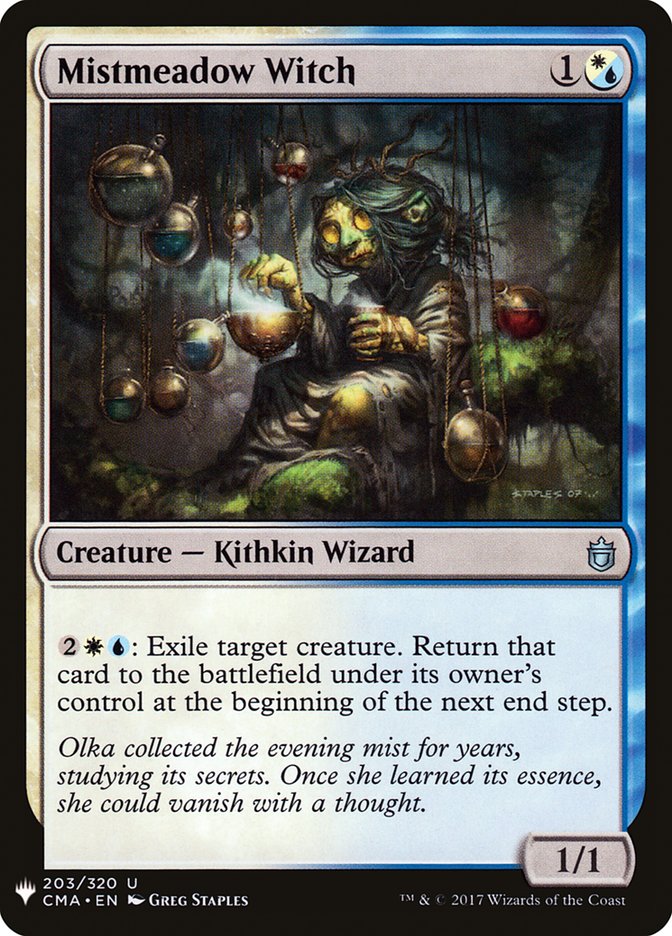 Mistmeadow Witch [Mystery Booster] Magic: The Gathering