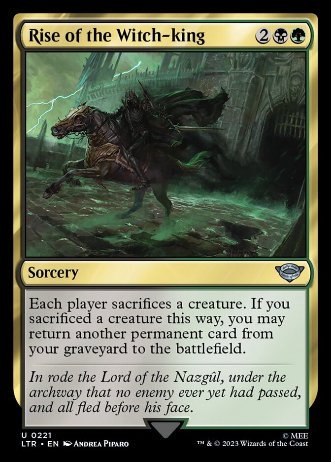 Rise of the Witch-King [The Lord of the Rings: Tales of Middle-Earth] Magic: The Gathering