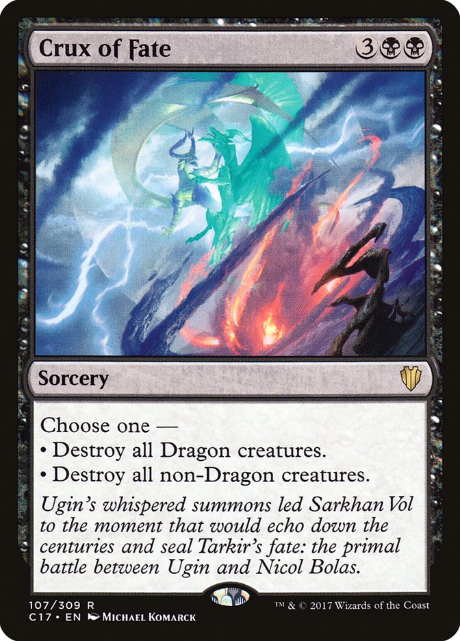 Crux of Fate [Commander 2017] Magic: The Gathering
