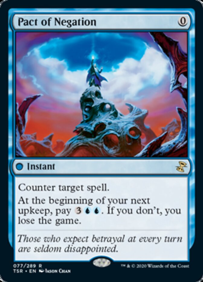 Pact of Negation [Time Spiral Remastered] Magic: The Gathering