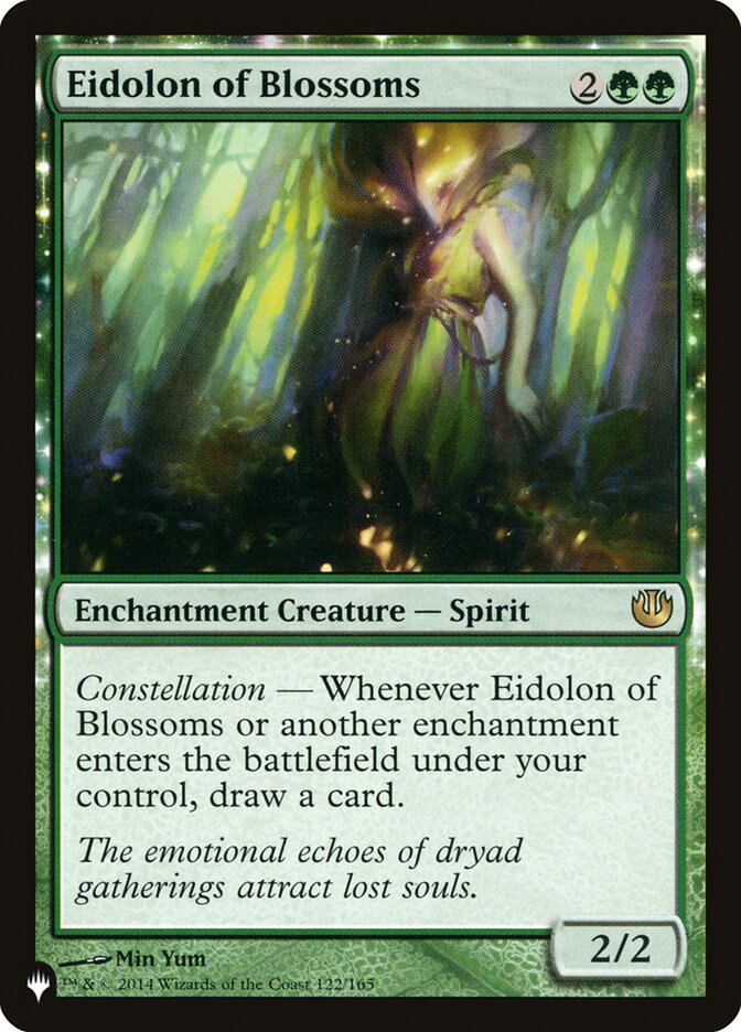 Eidolon of Blossoms [The List] Magic: The Gathering