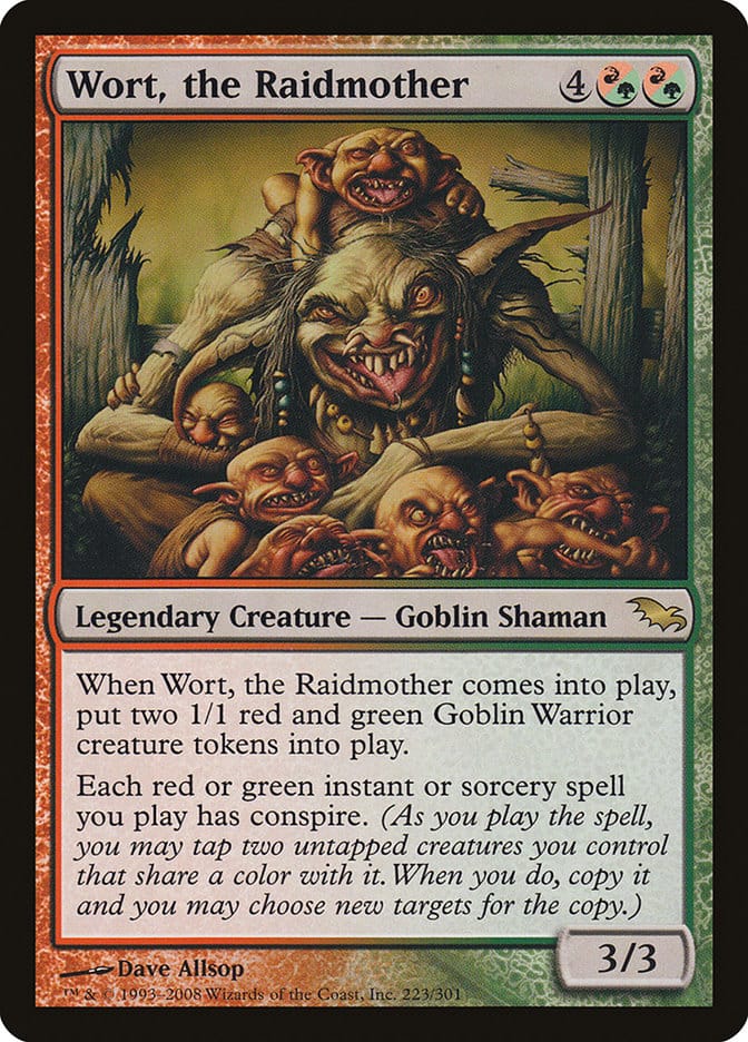 Wort, the Raidmother [Shadowmoor] Magic: The Gathering