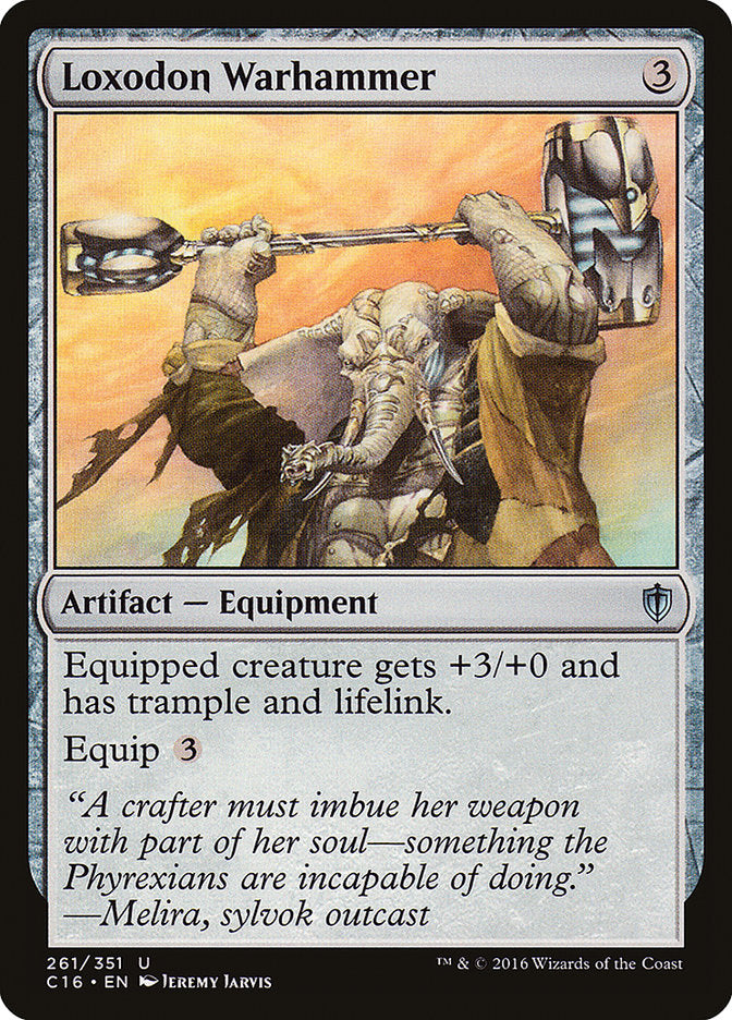 Loxodon Warhammer [Commander 2016] Magic: The Gathering