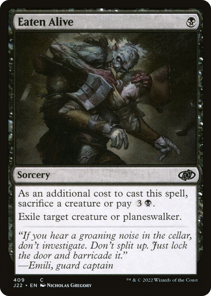 Eaten Alive [Jumpstart 2022] Magic: The Gathering