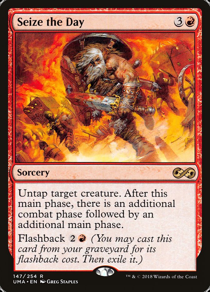 Seize the Day [Ultimate Masters] Magic: The Gathering