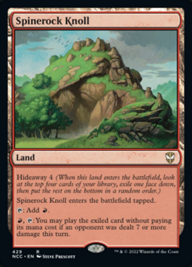 Spinerock Knoll [Streets of New Capenna Commander] Magic: The Gathering