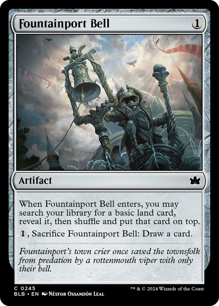 Fountainport Bell [Bloomburrow] Magic: The Gathering