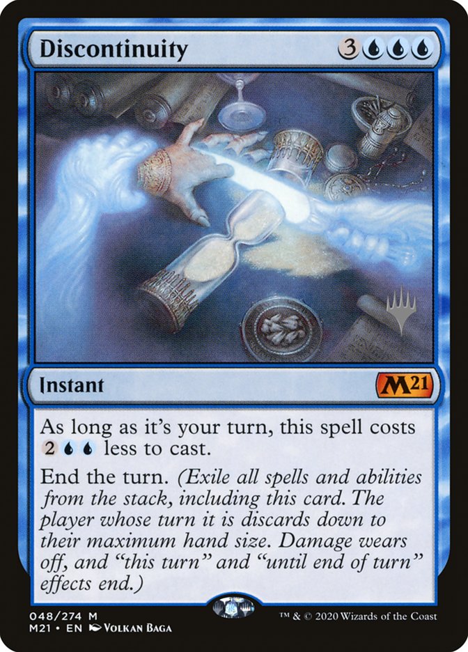 Discontinuity (Promo Pack) [Core Set 2021 Promos] Magic: The Gathering