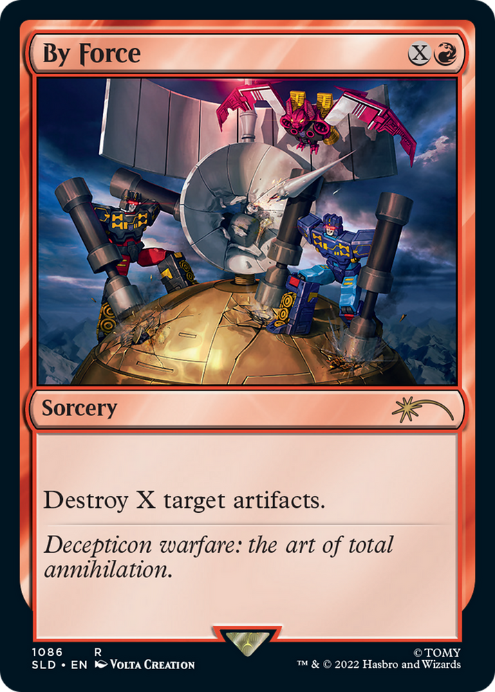 By Force [Secret Lair Drop Series] Magic: The Gathering