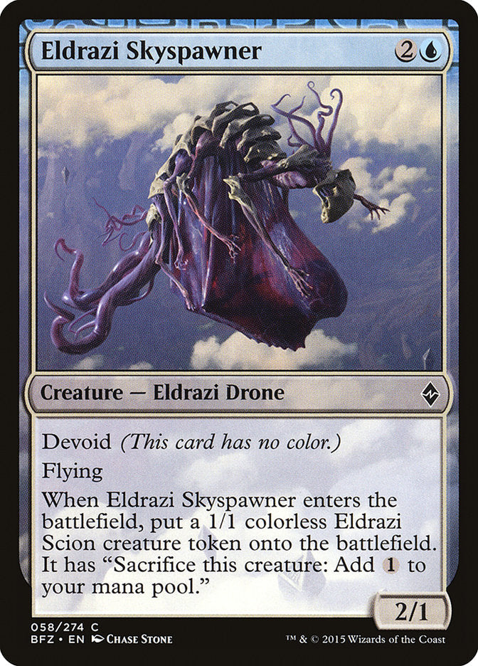 Eldrazi Skyspawner [Battle for Zendikar] Magic: The Gathering